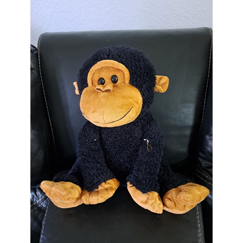 Dan Dee Gorilla Plush 18"‎  Brown Stuffed Animal Super Soft Toy Monkey Ape